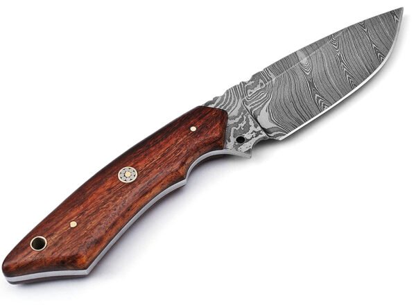 Hunting Knife Wooden Handle