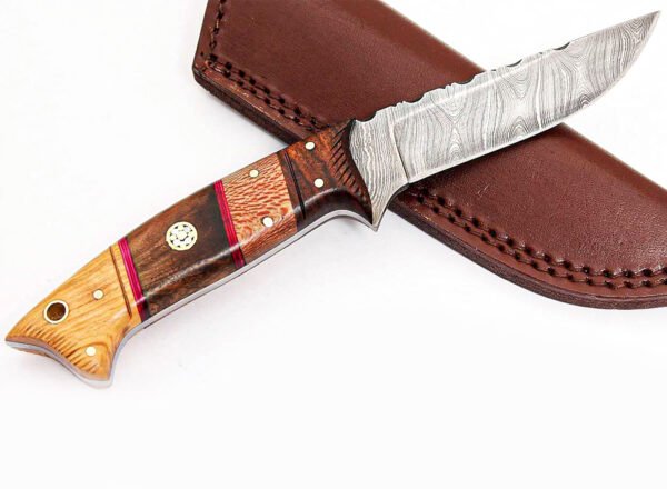 Wooden Handle Camping Knife