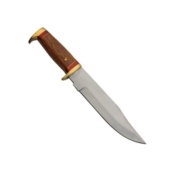 Bowie Knife with Wooden Handle