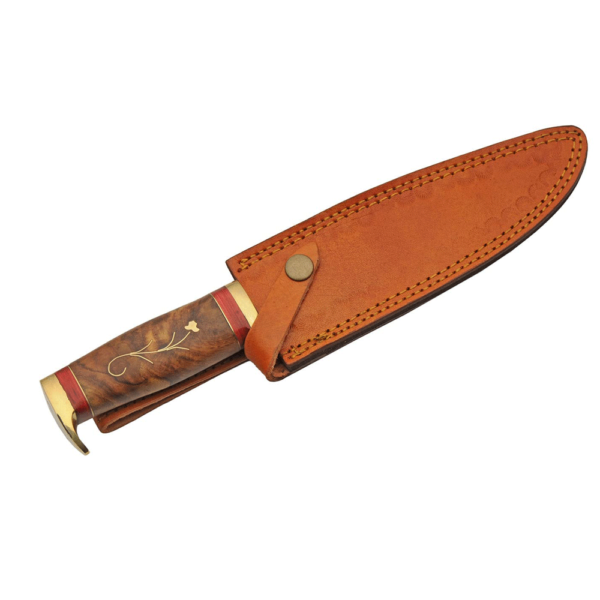 Bowie Knife with Wooden Handle