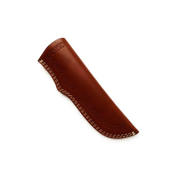 Brwon Leather Knife Sheath with Belt Loop