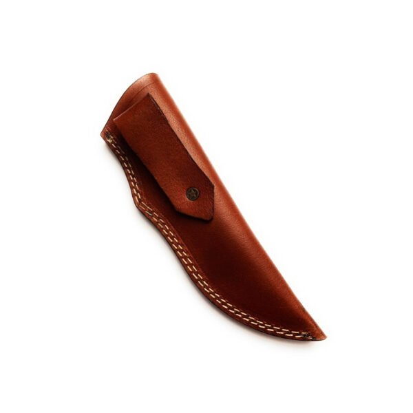 Brown Knife Cover with belt loop for vertical carry