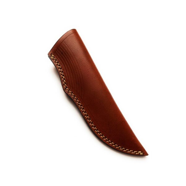 Brown Leather Knife Sheath for Fixed Blade Knife