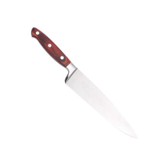 Kitchen Chef knife with wooden Handle