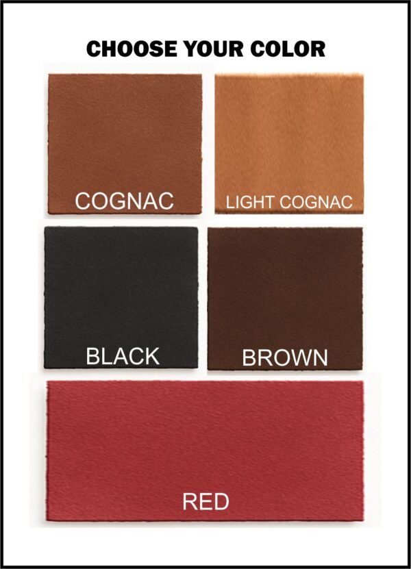 Leather Color Options for Custom Rifle Sling